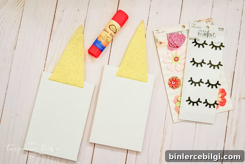 DIY Canvas Unicorn Craft - super easy and just 5 steps!