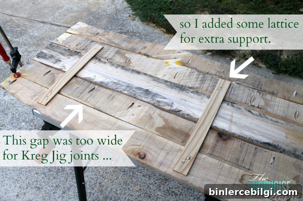 Making a pallet sign