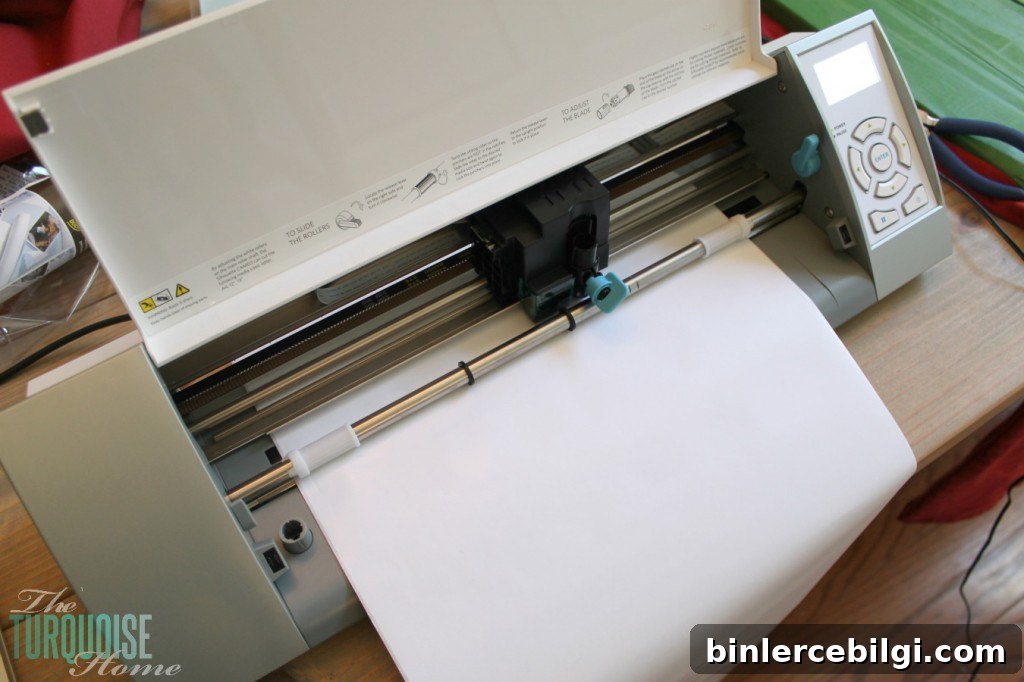 Silhouette Machine vinyl lettering