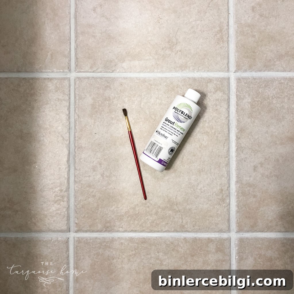 Polyblend Grout Renew Paint