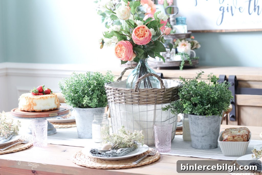 Spring Tablescape 2019