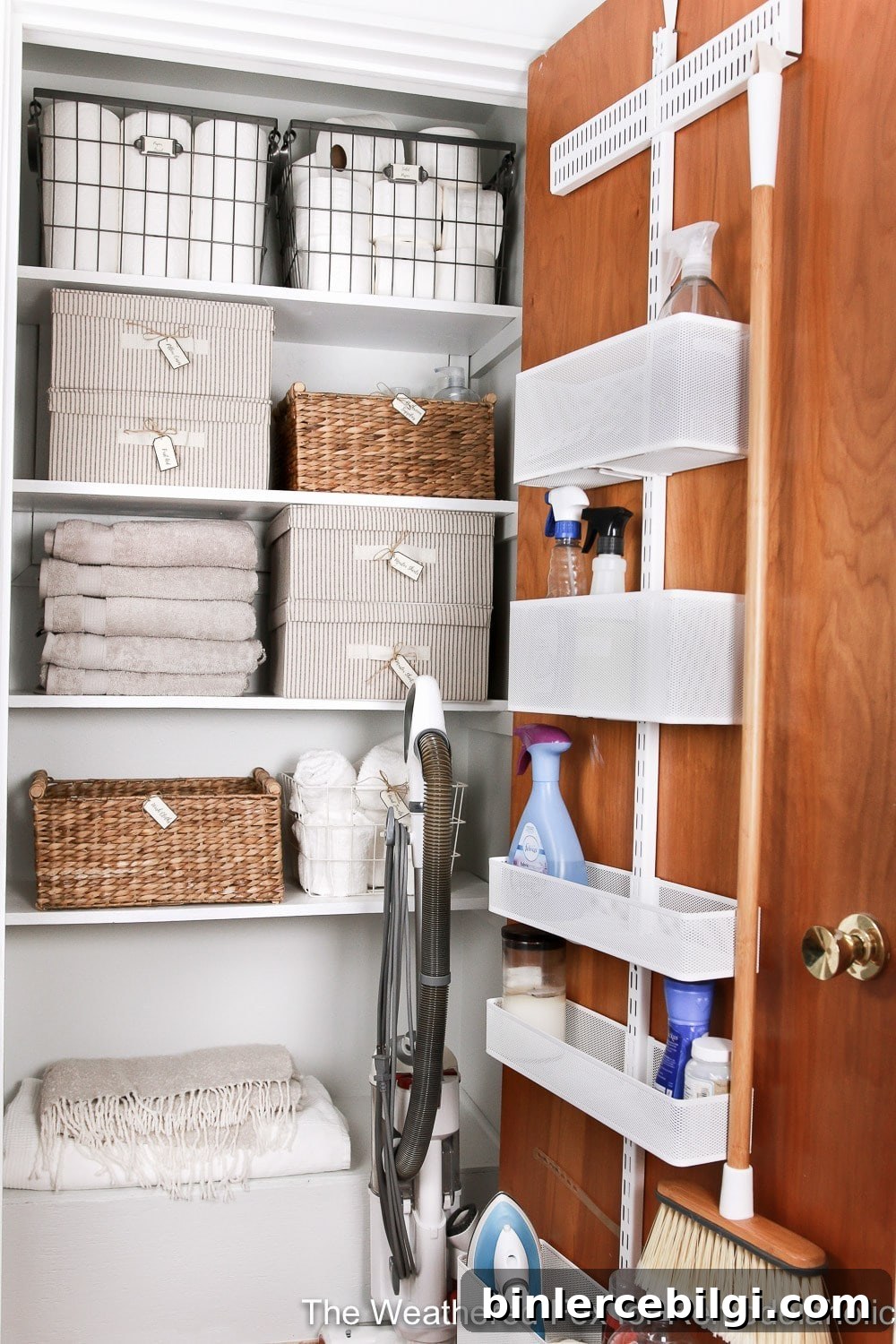 Maximized shelf space using labeled bins