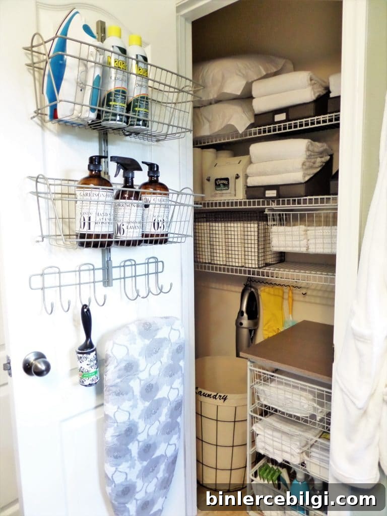 Over the door storage solution