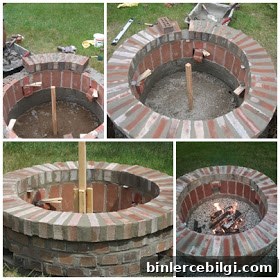DIY Fire Pit Ideas and Where to Buy Them 6 Brick firepit