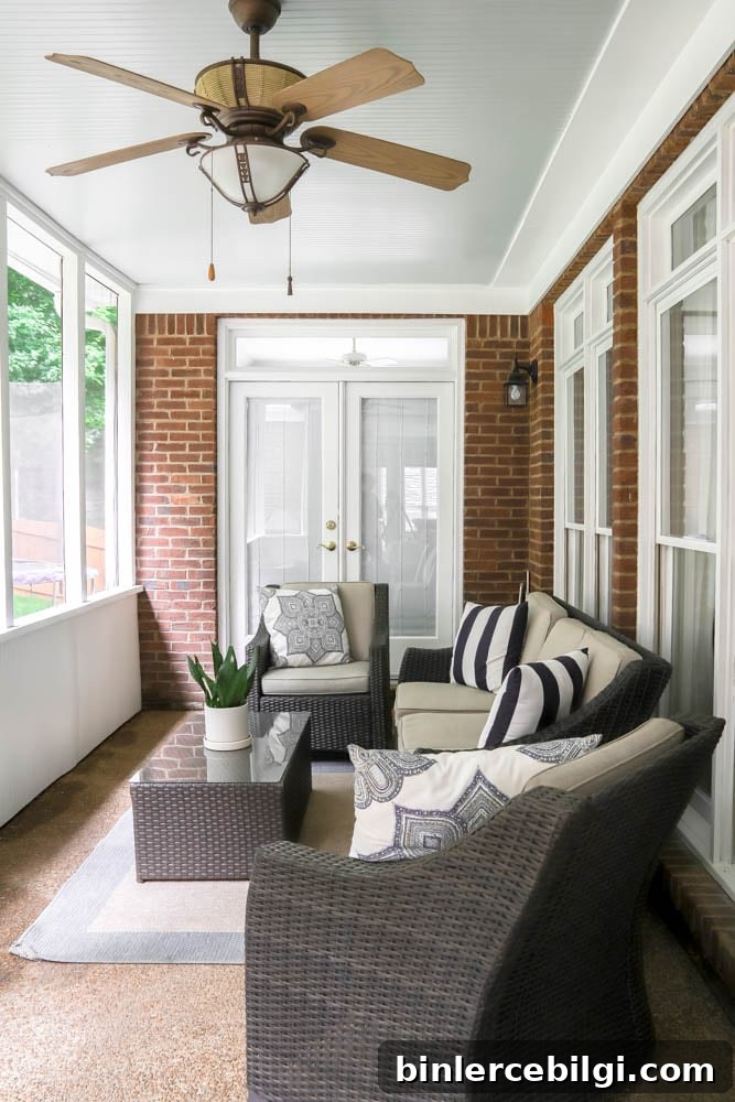Haint Blue Porch Ceiling