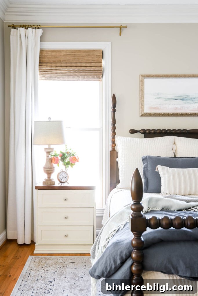 Benjamin Moore Revere Pewter Bedroom Walls