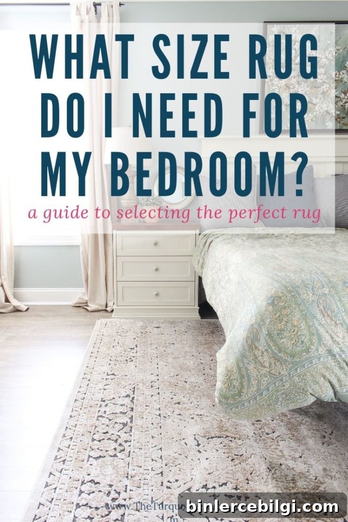 What size rug do I need for my bedroom? Rug under a king bed | Rug under a queen bed | rug under bed