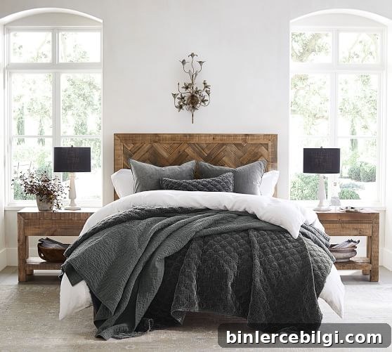 Farmhouse Bedding Ideas to Transform Your Bedroom 13 Velvet Farmhouse Bedding | farmhouse bedding