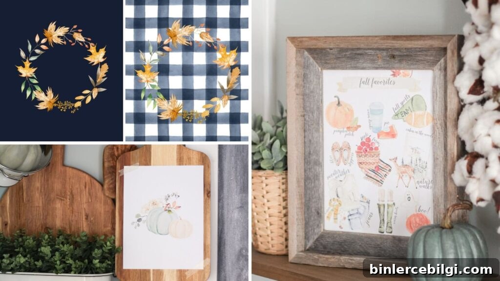 fall favorite free printables