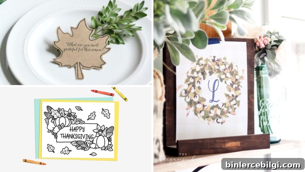 Free Fall Printables