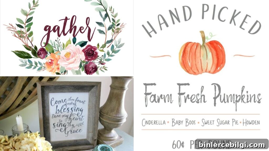 Fall Free Printables