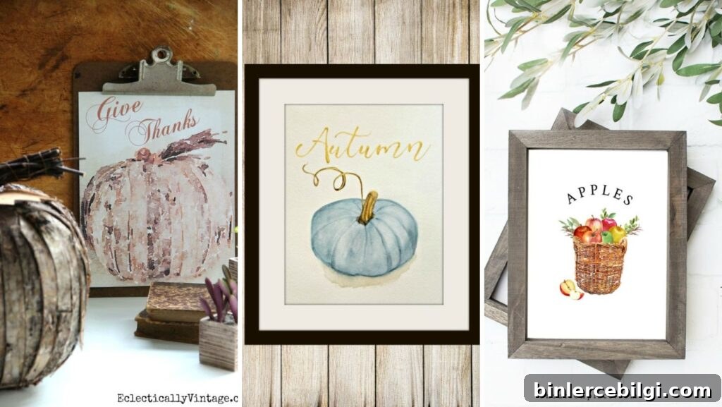 Pumpkin and Apple Free Printables