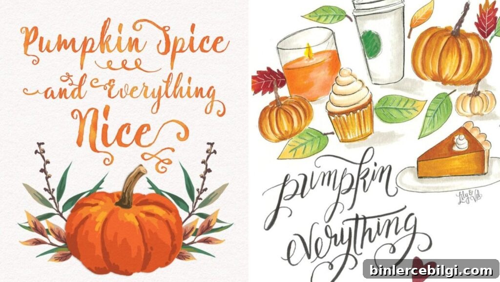 Pumpkin Everything printables for fall!