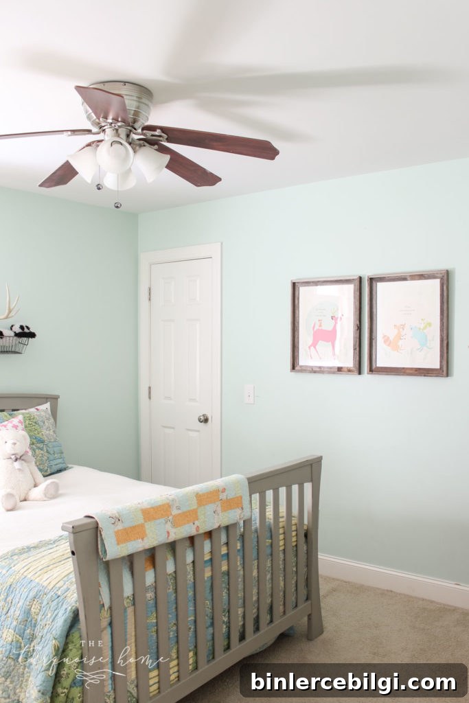 Rooms decor ideas for girls | girls bedroom ideas | turquoise and pink girls bedroom decor - deer and mouse art prints