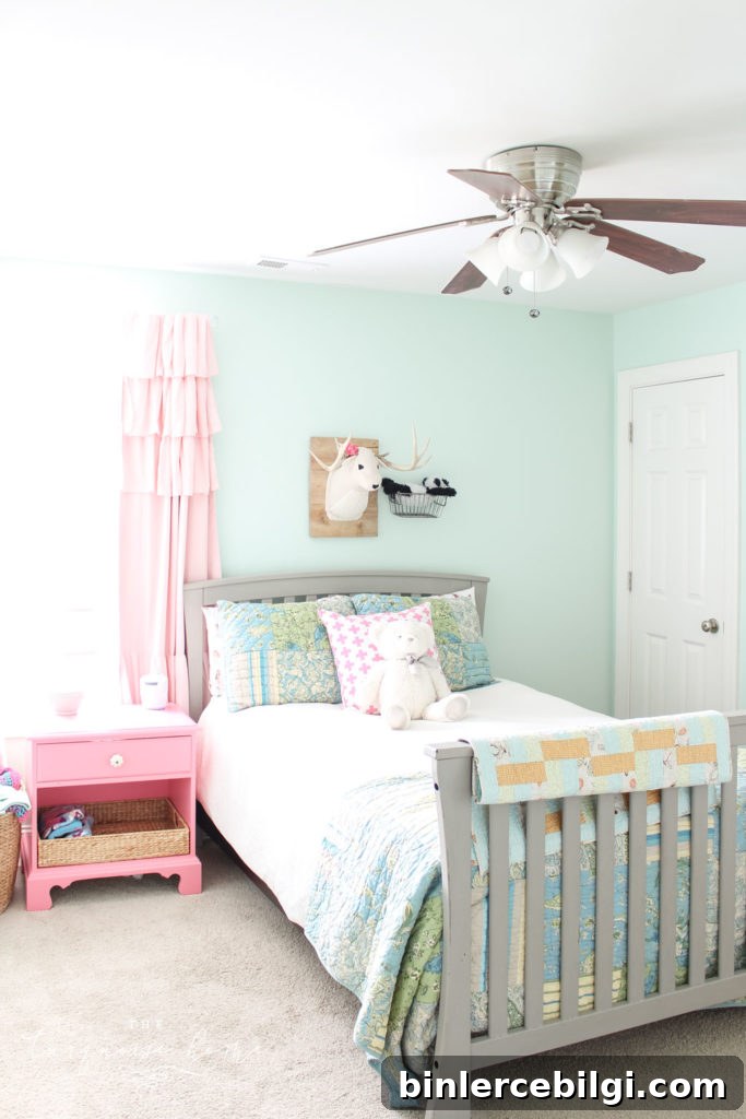 Rooms decor ideas for girls | girls bedroom ideas | turquoise and pink girls bedroom decor