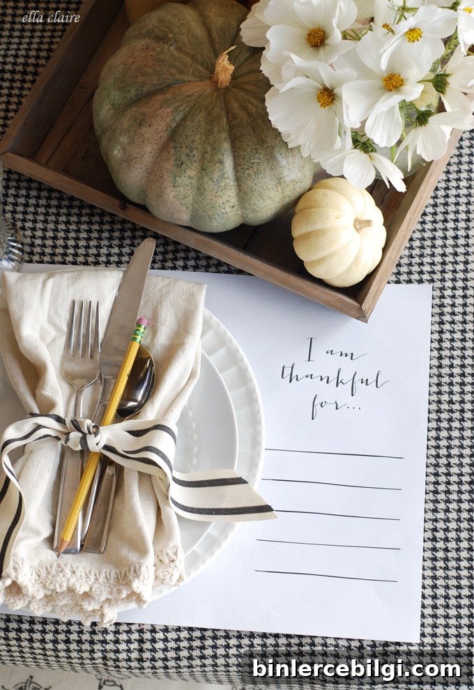 free printable thanksgiving placemats