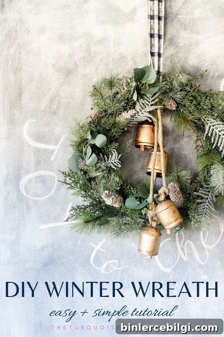A DIY Winter Wreath 