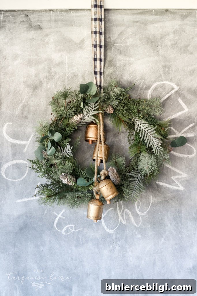 DIY Winter Wreath 