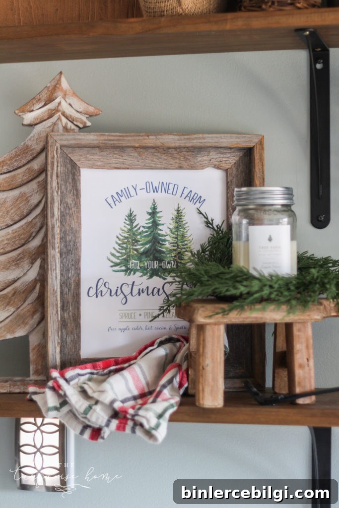 Farewell Christmas Home Tour: Inspiring Holiday Decor 14 Farm Fresh Christmas Trees Printable