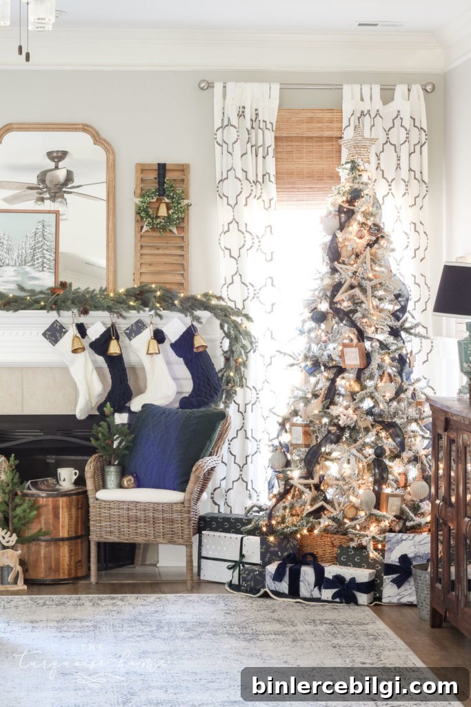 Farewell Christmas Home Tour: Inspiring Holiday Decor 3 Classic, simple Christmas living room