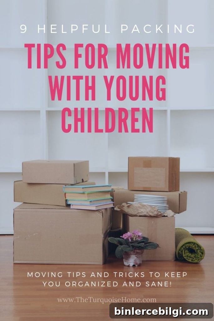 Packing Tips for Moving with Young Children