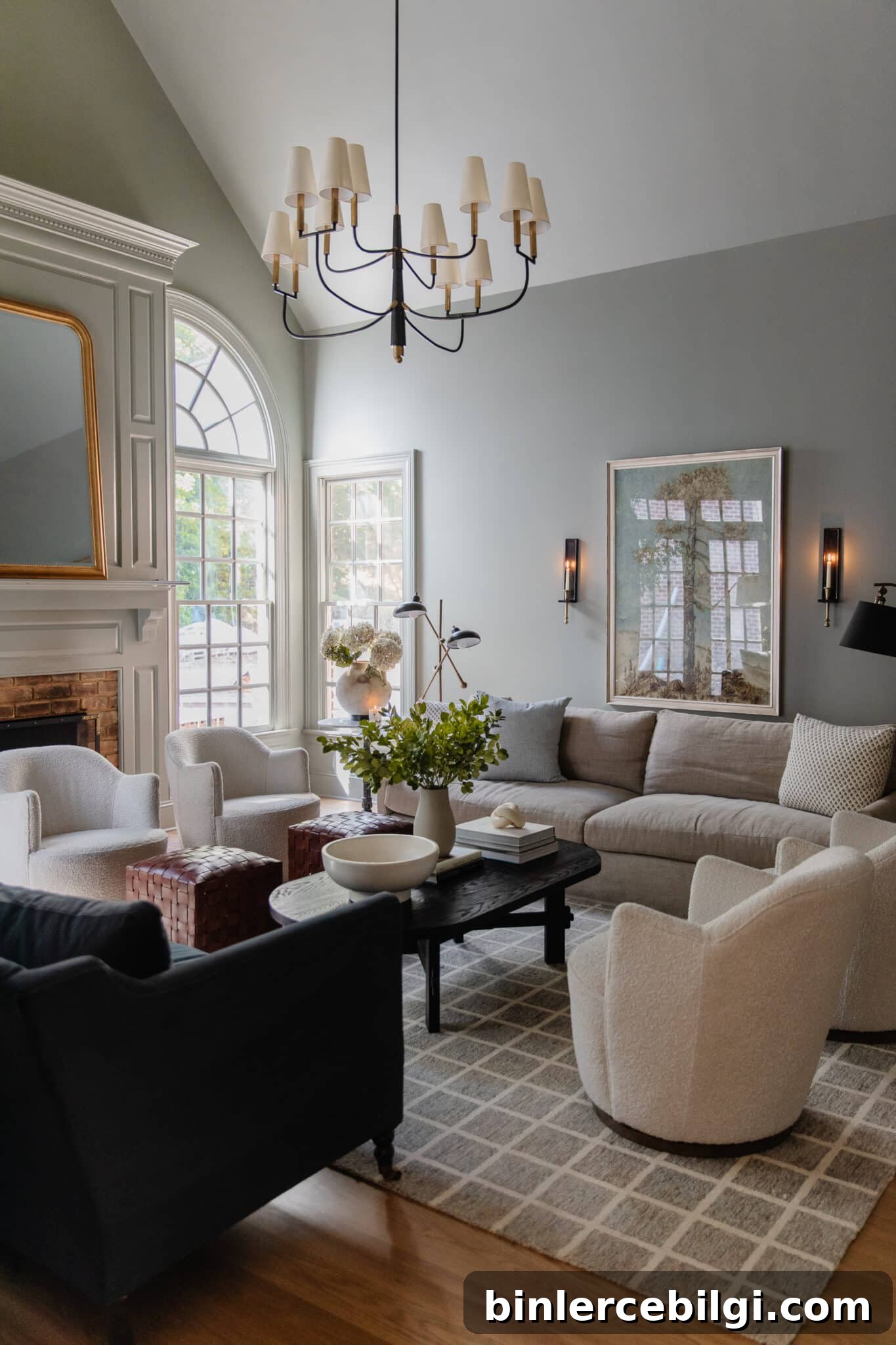 pigeon by farrow and ball living room