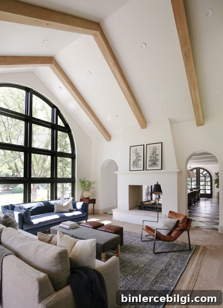 alabaster living room walls