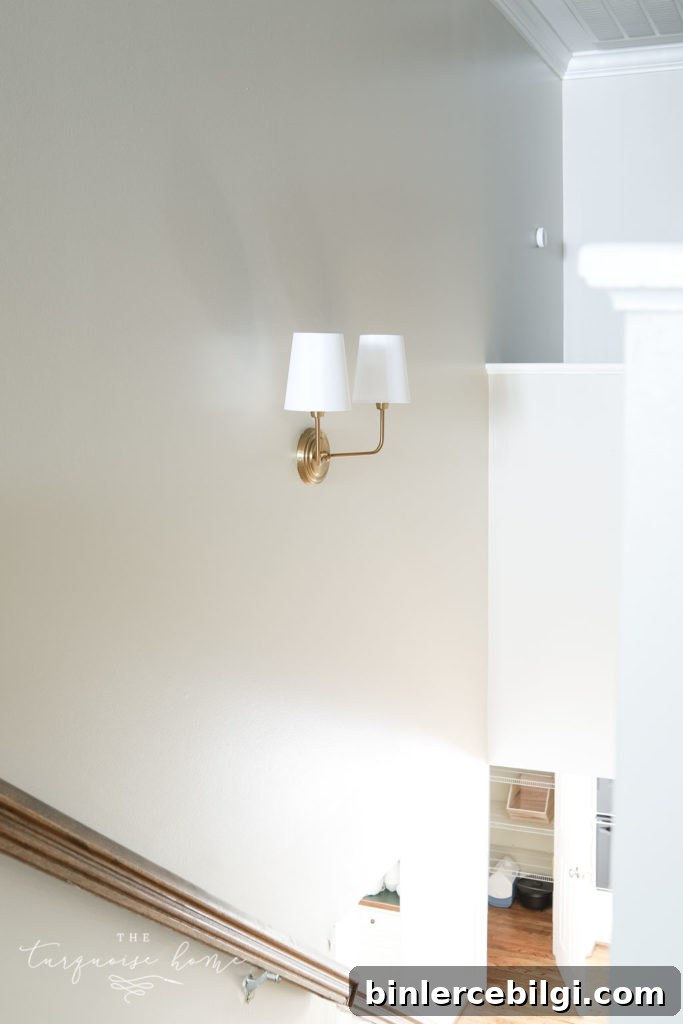 New Stairwell Lighting: Brass Double Sconce - Modern Sconce Lighting for Every Budget