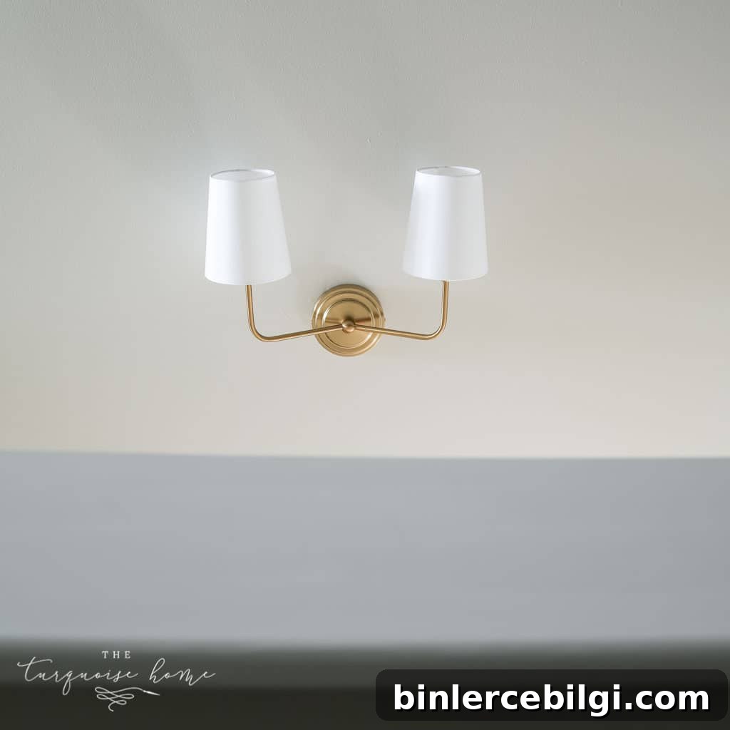 New Stairwell Lighting: Brass Double Sconce - Modern Sconce Lighting for Every Budget