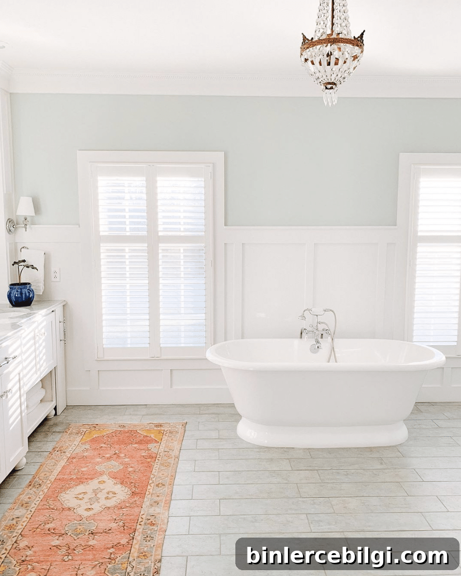 Sea Salt by Sherwin-Williams example