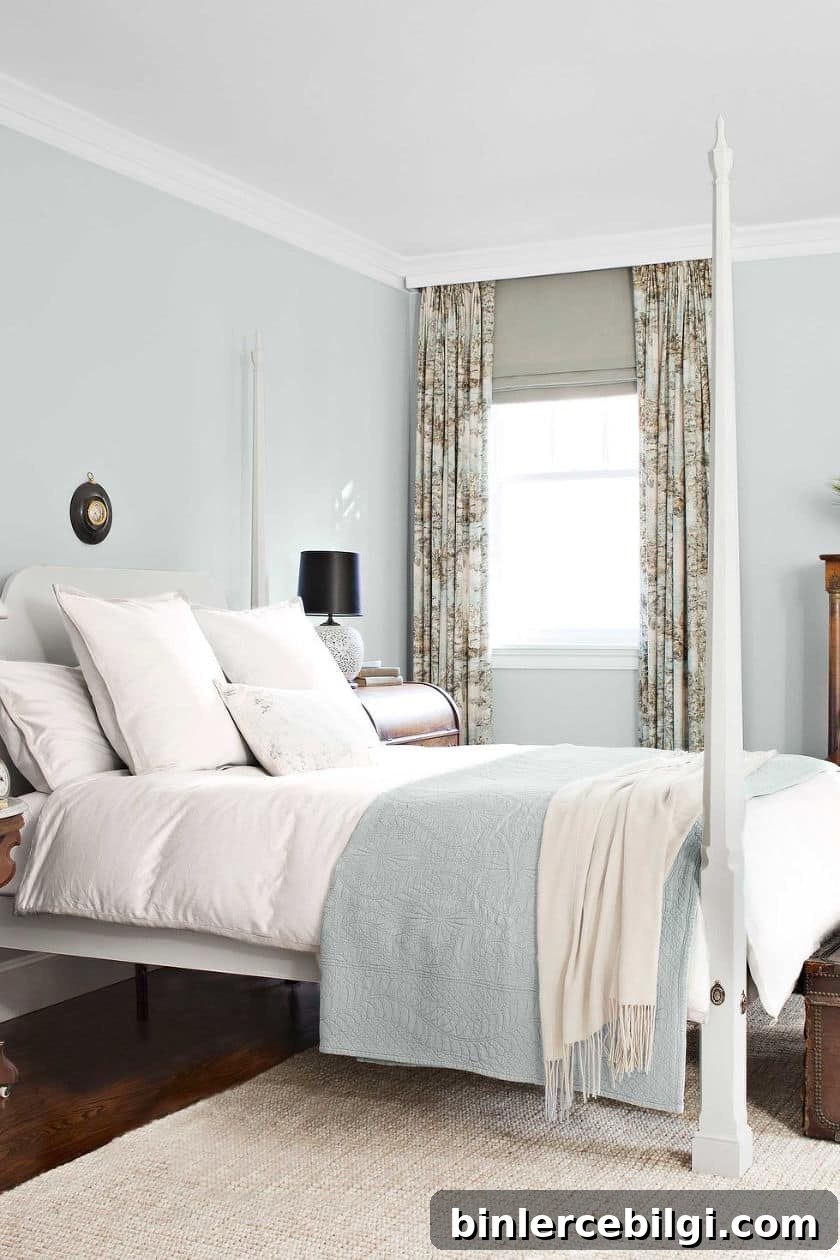 Ice Cap by Benjamin Moore example
