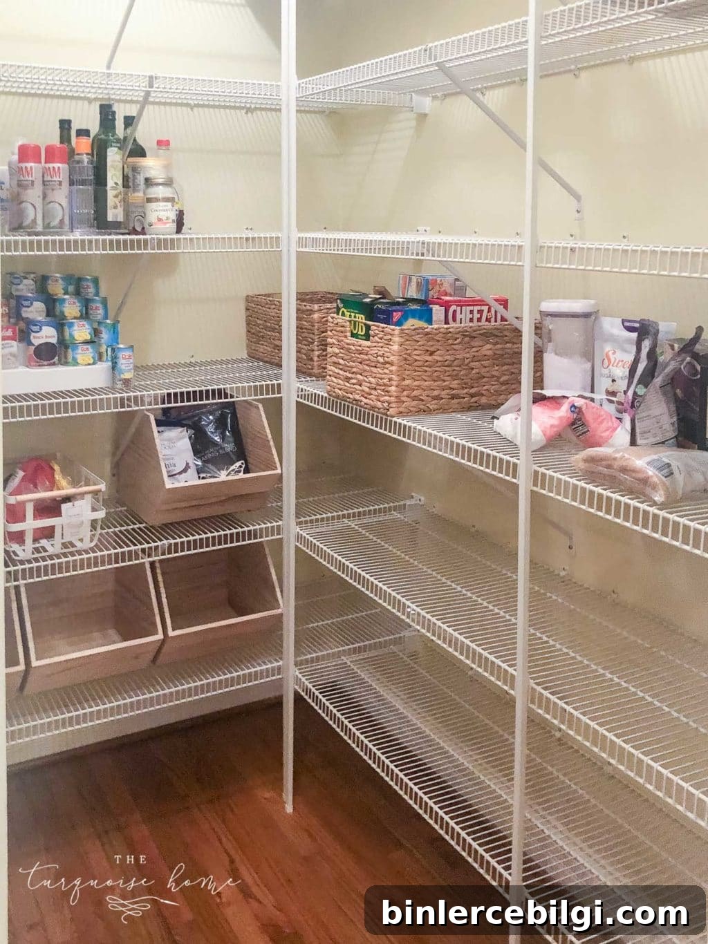 How to Organize a Pantry - systematically organize your pantry so that it makes sense to you