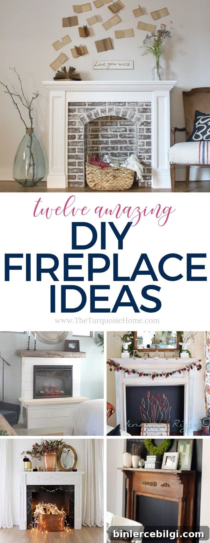 DIY Fireplace Ideas