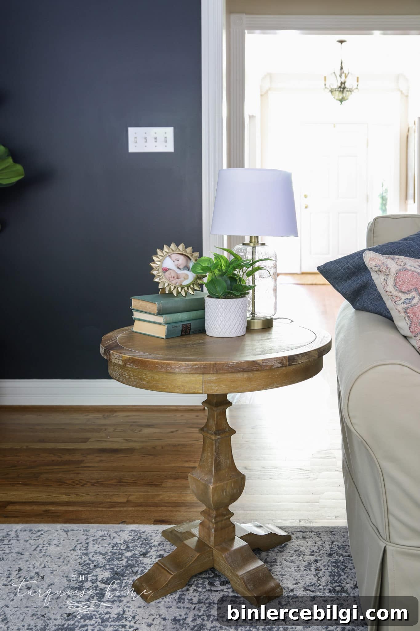 Pedestal Accent Table