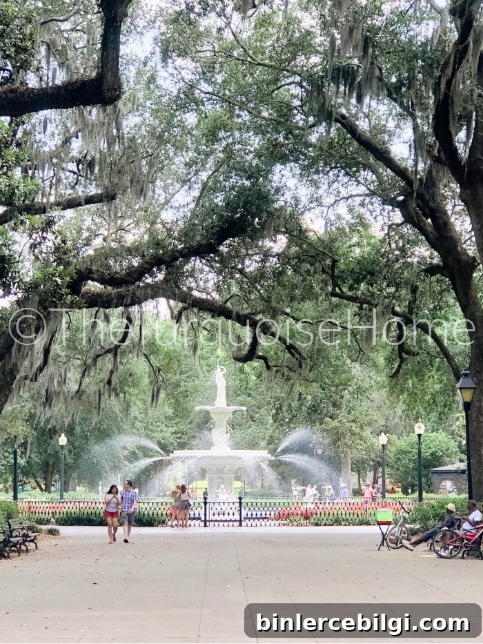 Forsyth Park Fountain