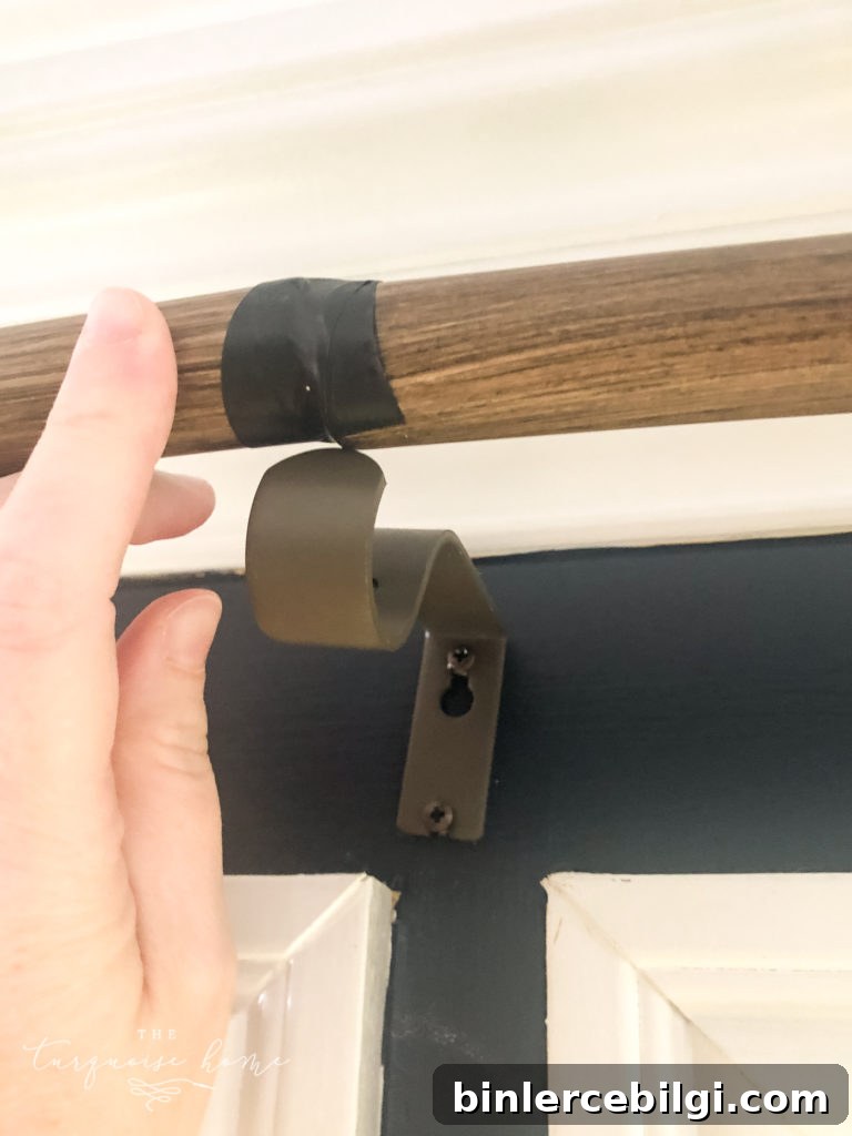 Where to Buy and How to Install an Extra-Long Curtain Rod 7 extra long curtain rod