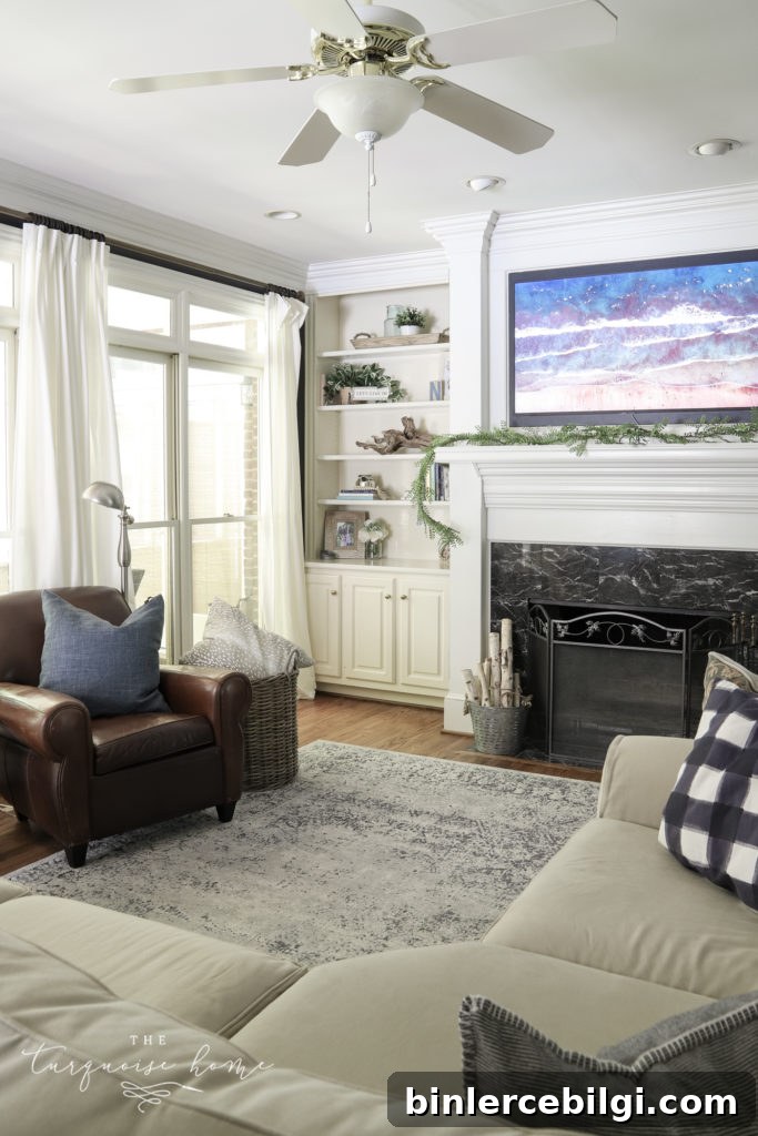 Hale Navy Living Room Makeover
