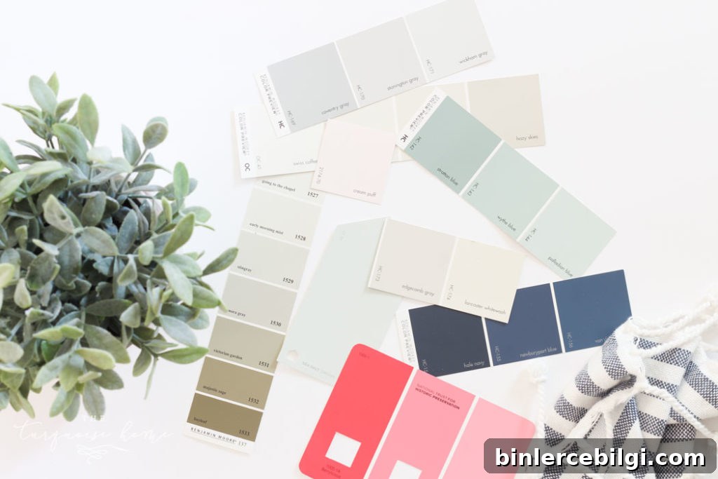 Whole House Color Palette Paint Colors