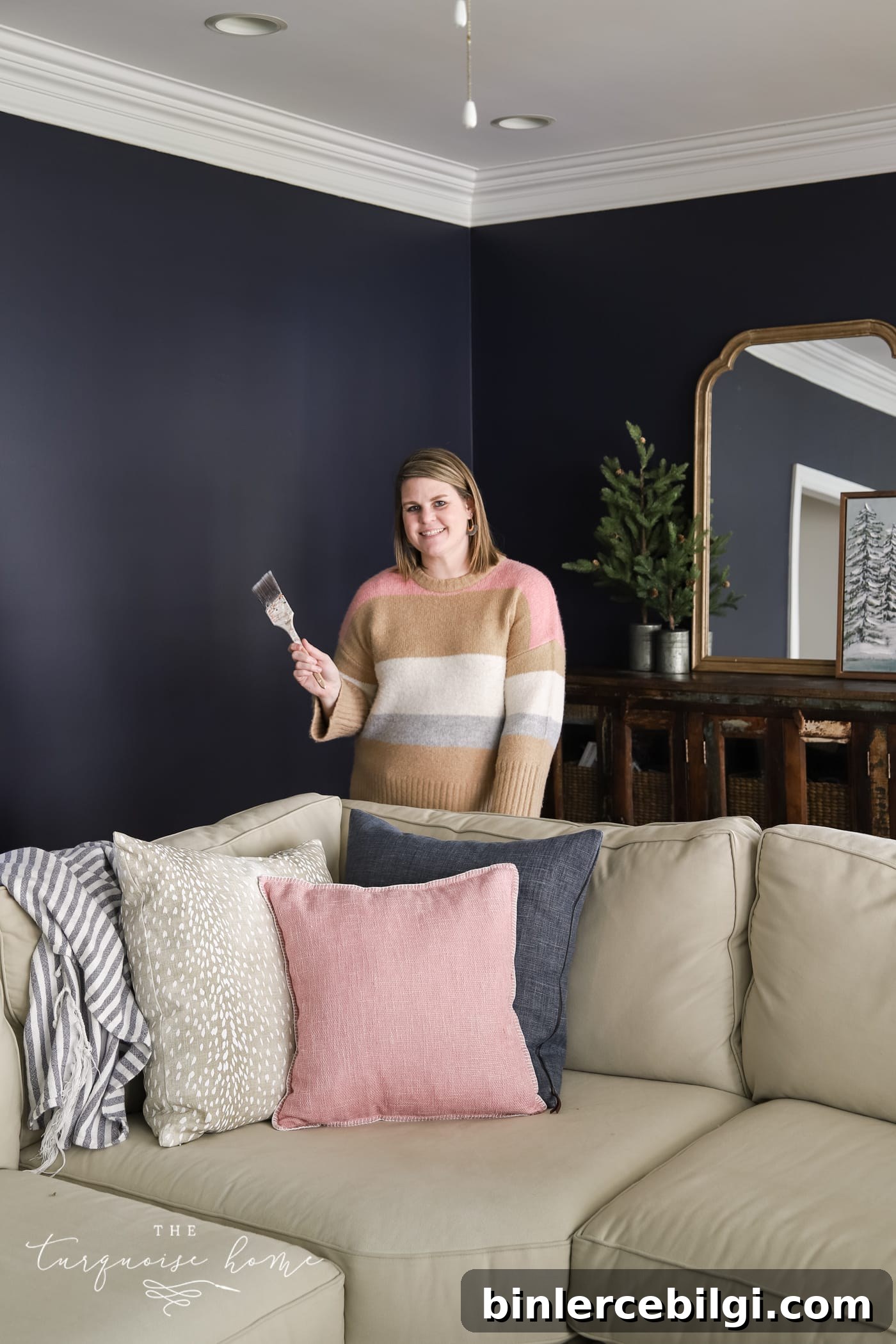 Hale Navy Living Room