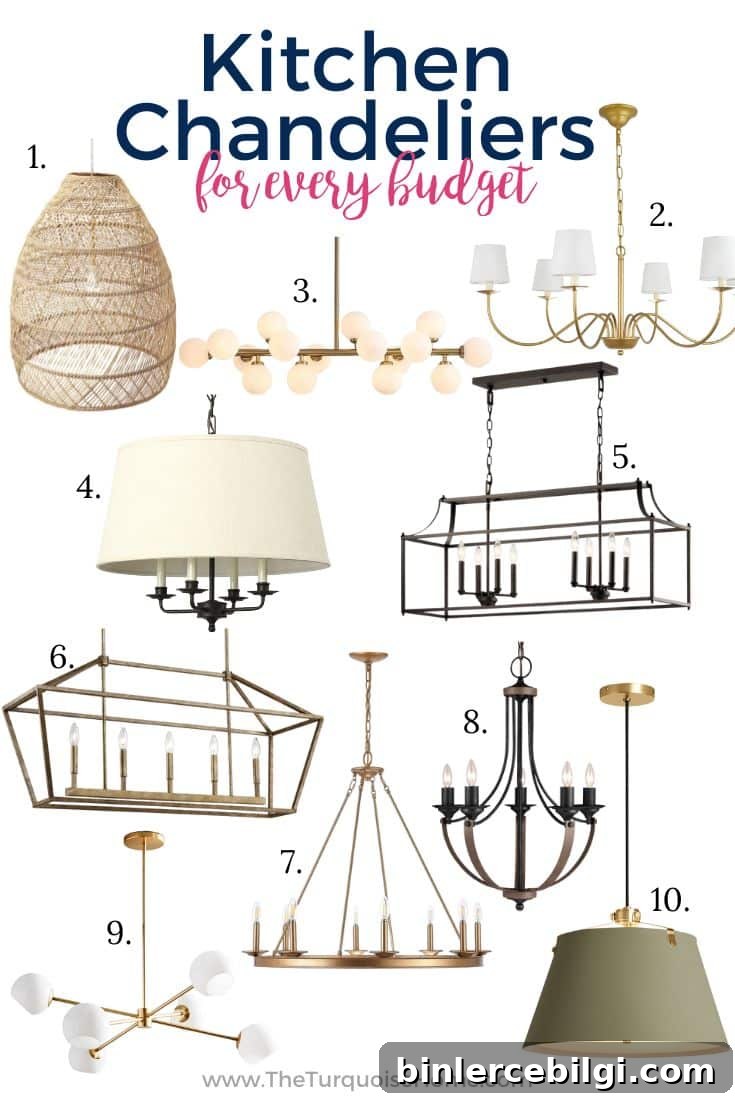 kitchen chandeliers for every budget