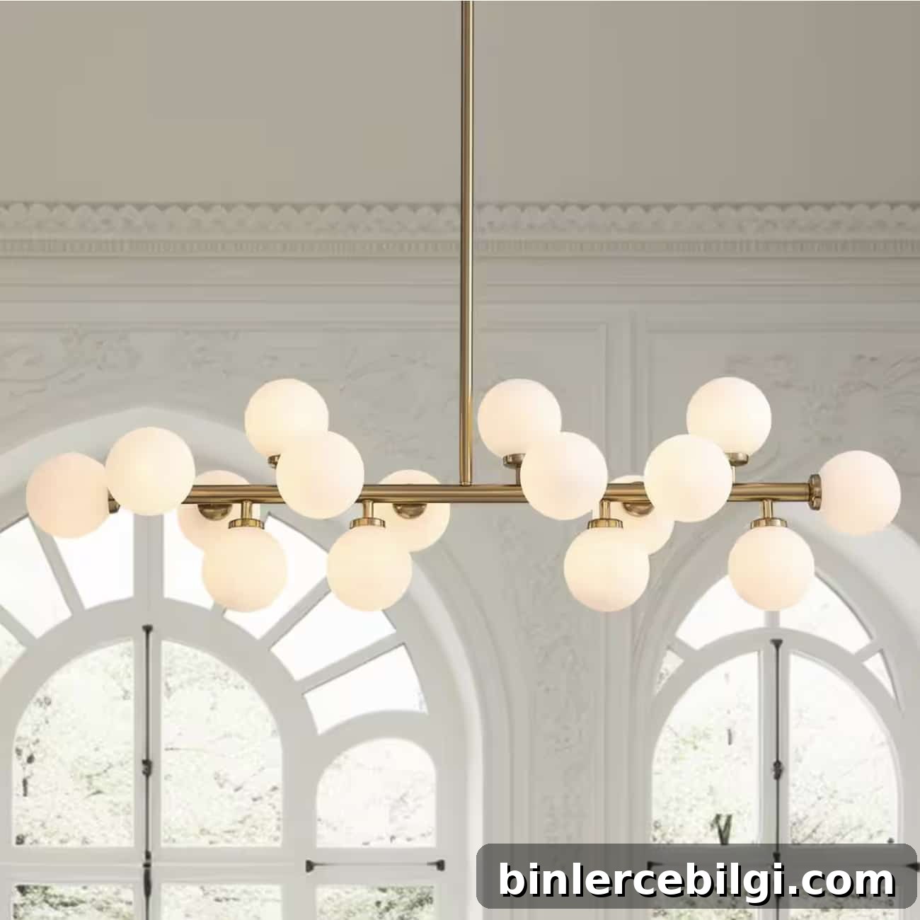 Modern Glass Bubble Chandelier