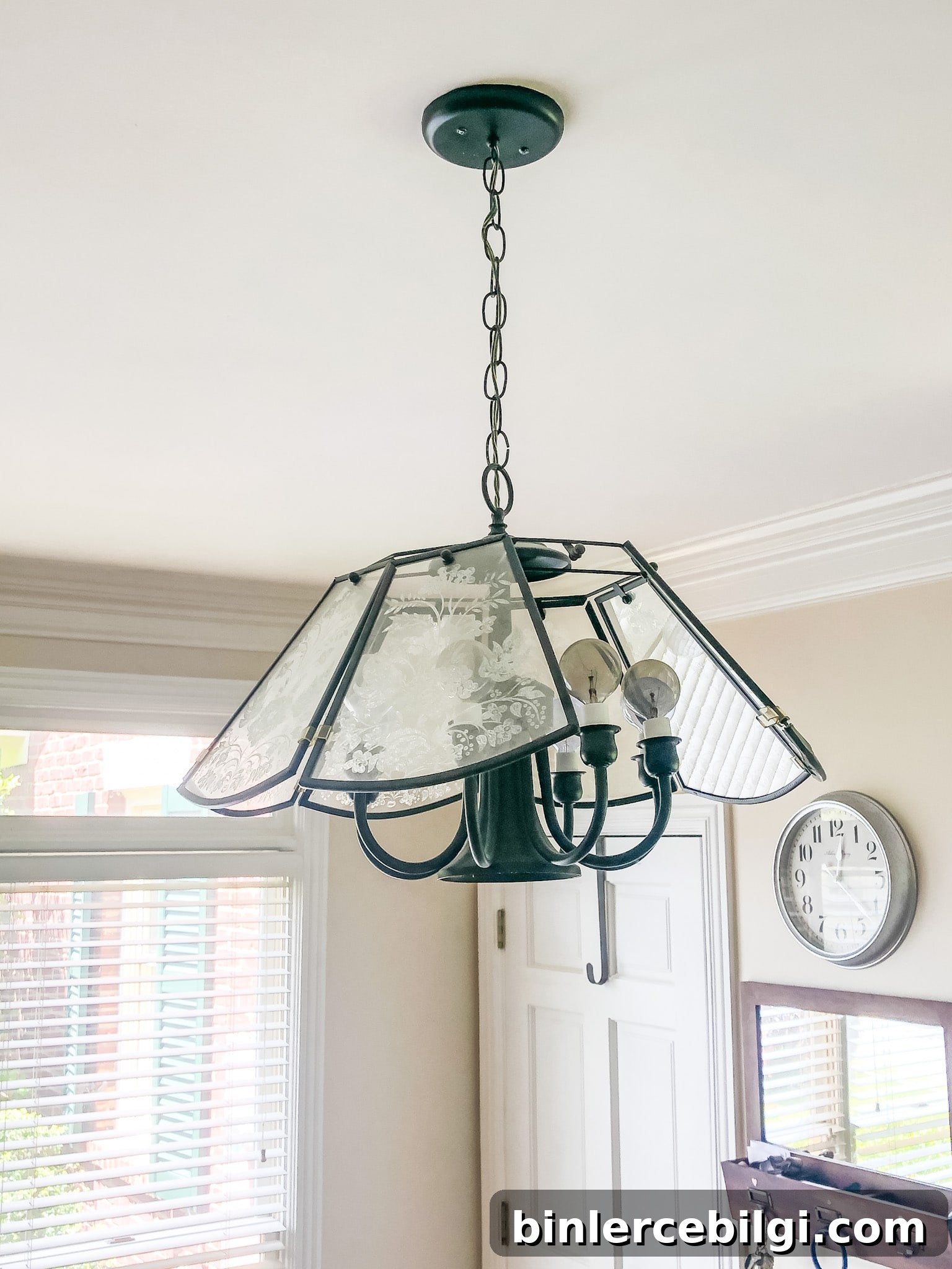 Broken kitchen light fixture