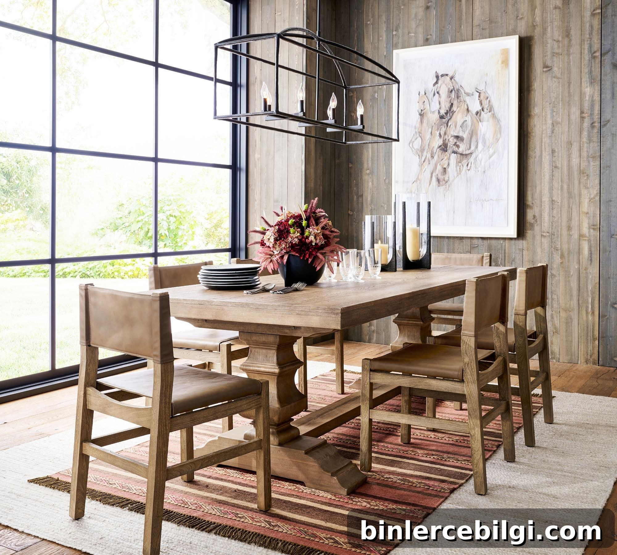 fallon forged iron linear chandelier