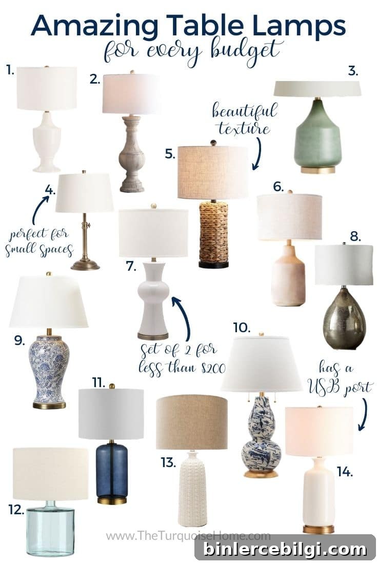 14 Table Lamps for Every Budget