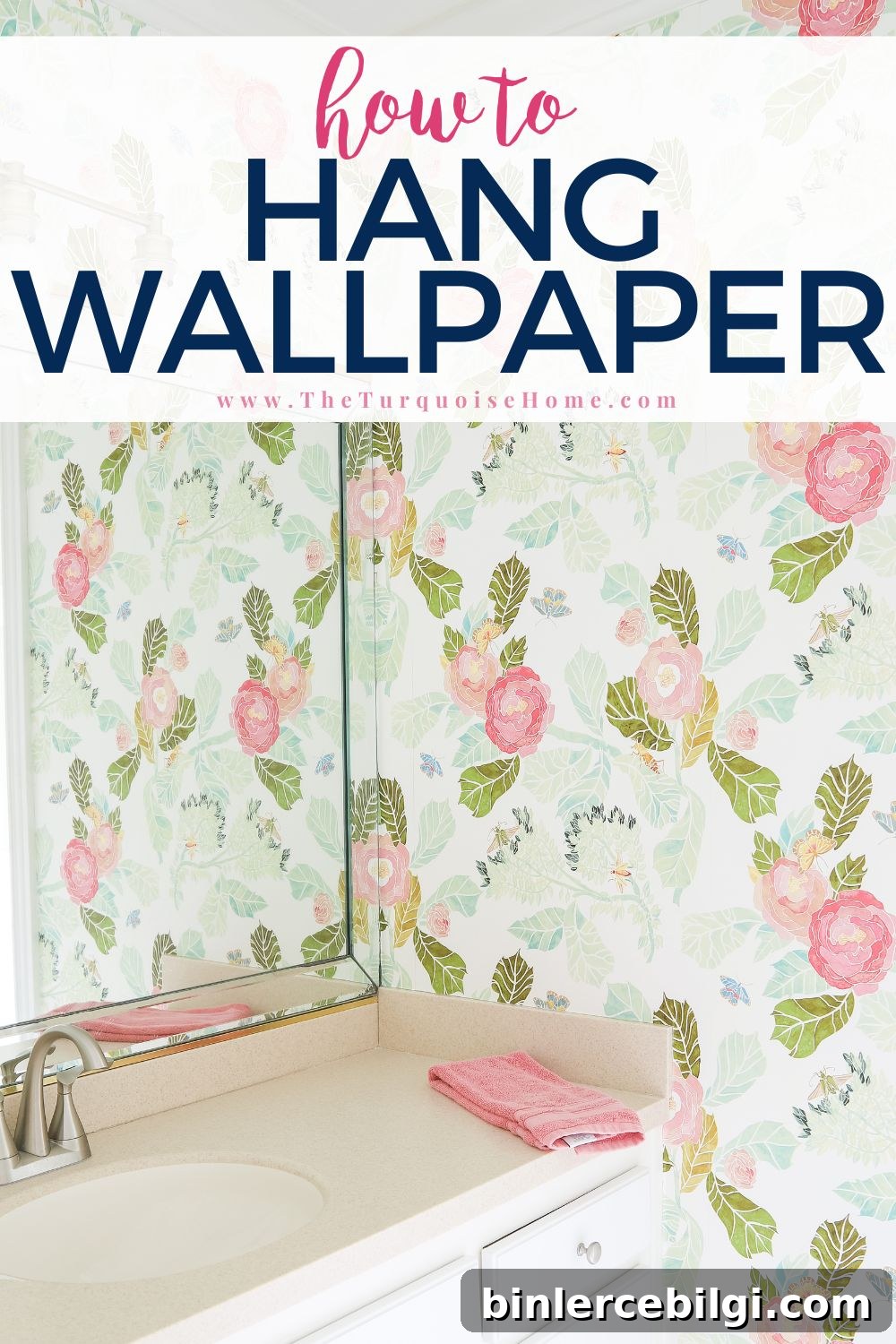 how to hang wallpaper tutorial.