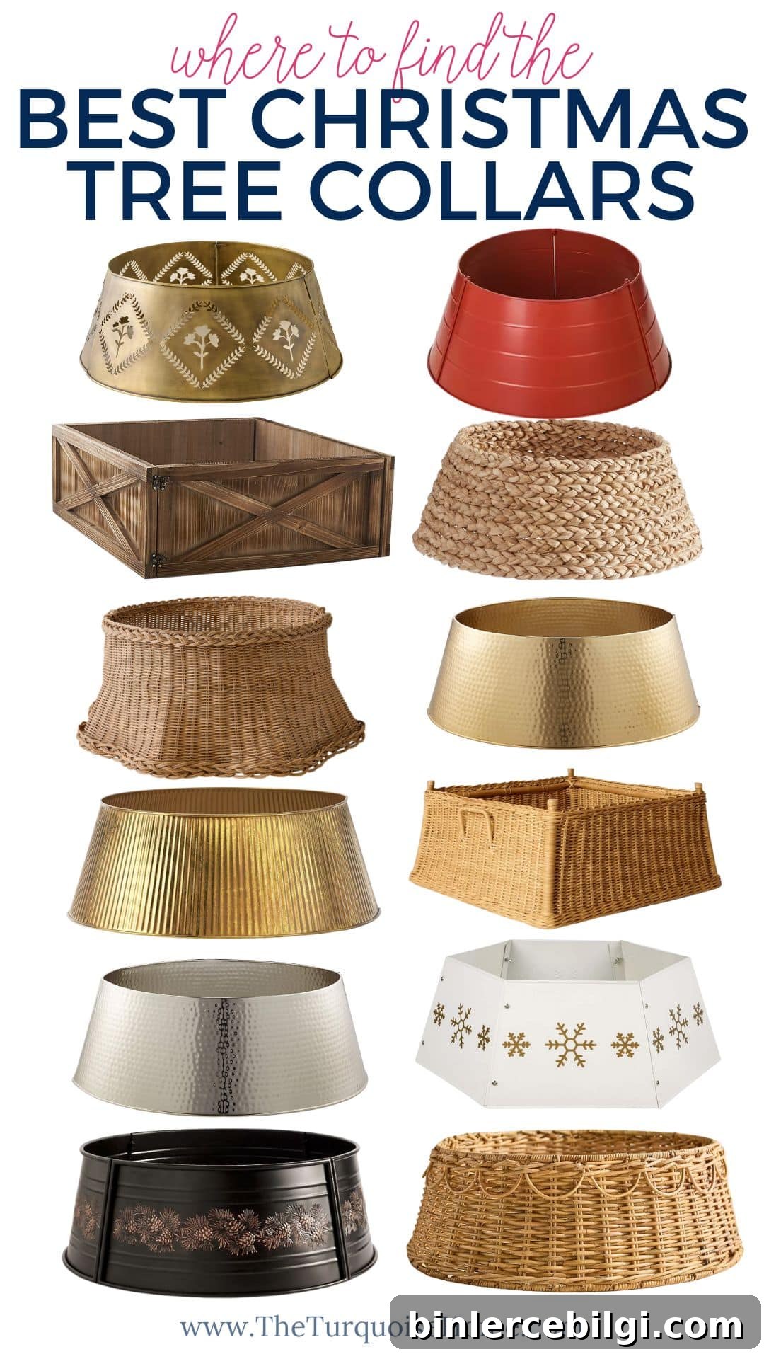 The Best Christmas Tree Collar Ideas for Your Home
