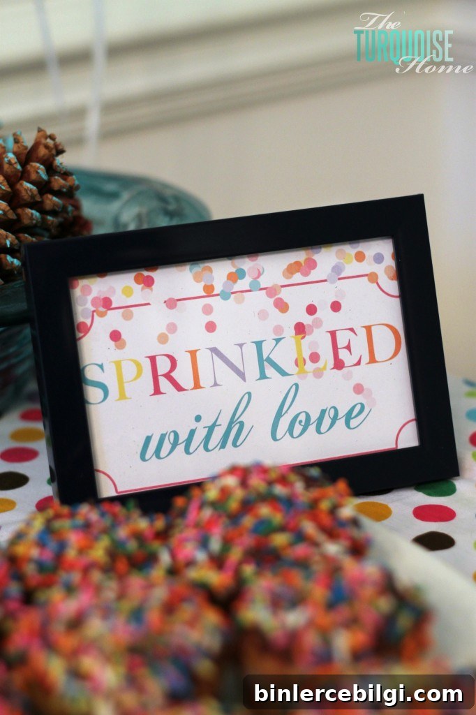 Sprinkled with Love Birthday Party