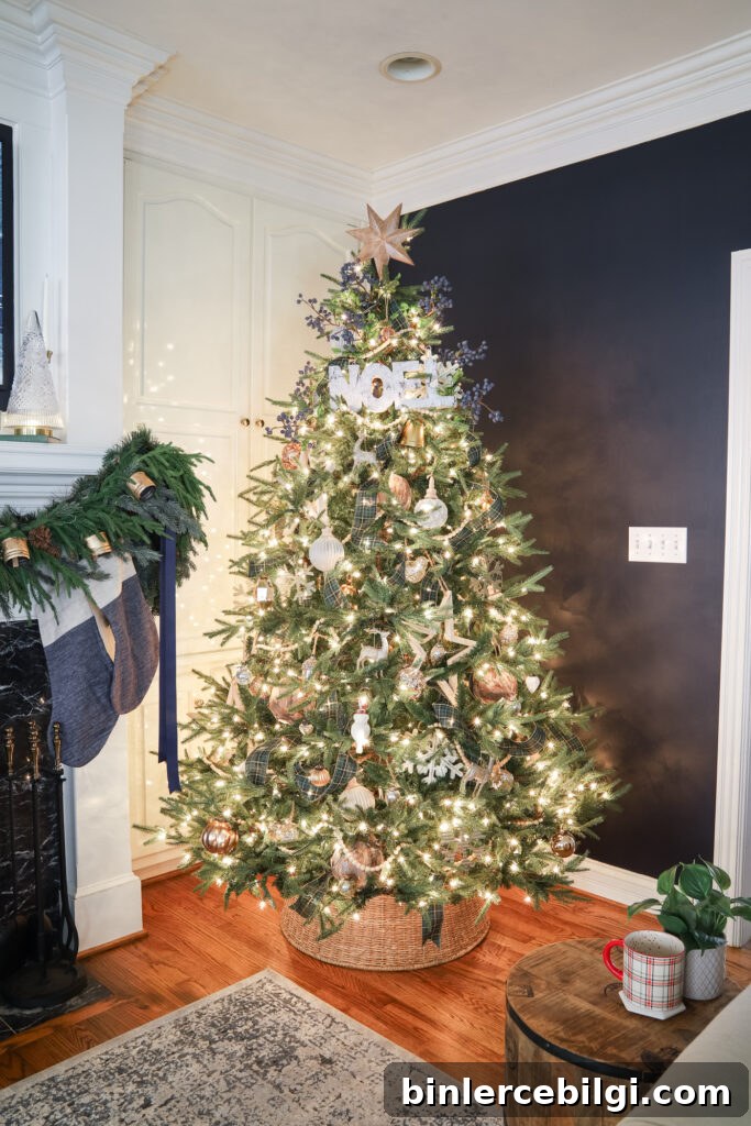 Traditional Christmas Living Room Decor Ideas for 2020 5 Frasier Fir Grande Christmas Tree in the Living Room