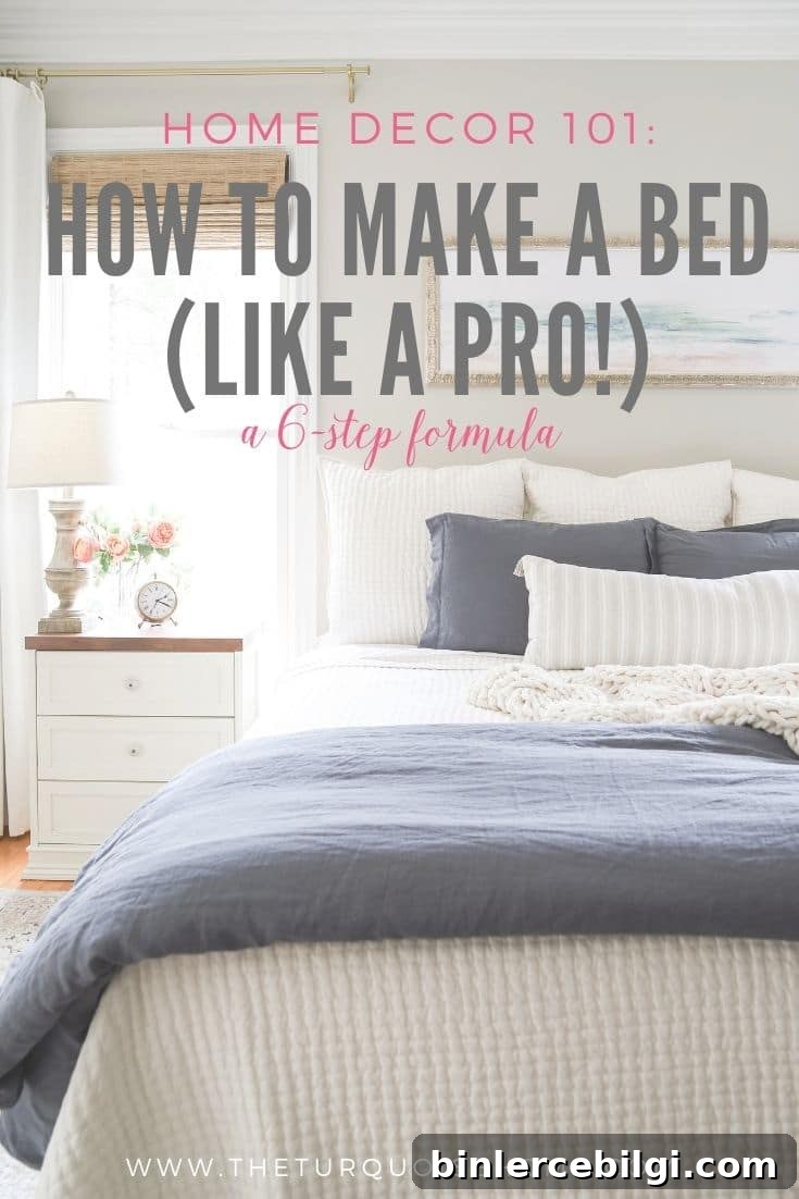 How to Make a Bed (Like a Pro!)