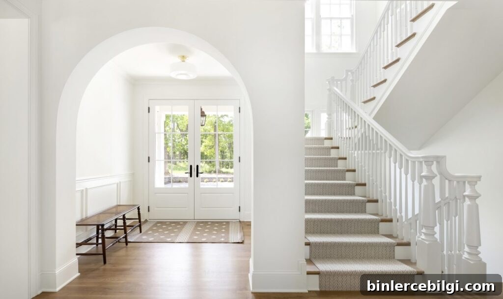 Entry way and stairwell by Bria Hammel